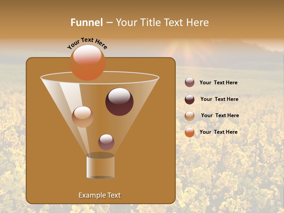 Meadow Nobody Background PowerPoint Template