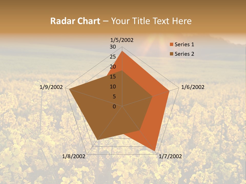 Meadow Nobody Background PowerPoint Template