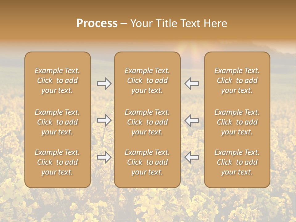 Meadow Nobody Background PowerPoint Template