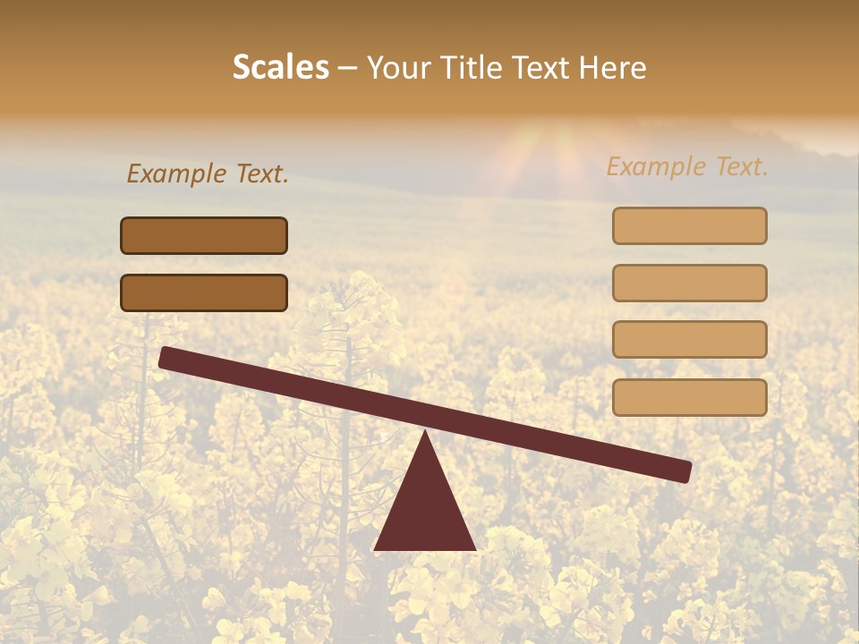 Meadow Nobody Background PowerPoint Template