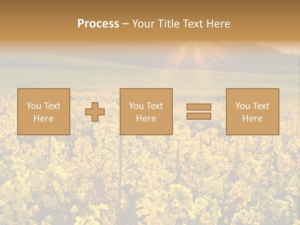 Meadow Nobody Background PowerPoint Template