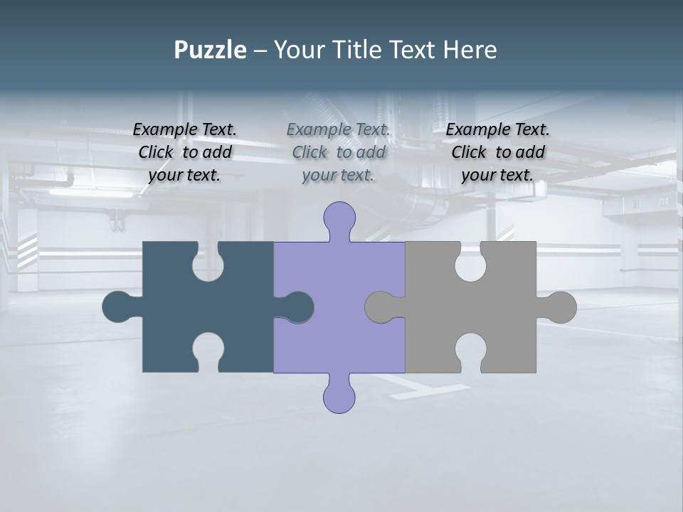 Nobody Fluorescent Structure PowerPoint Template