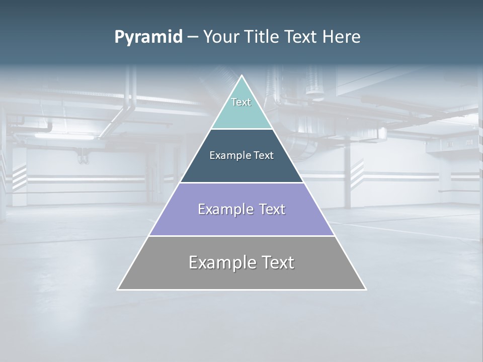 Nobody Fluorescent Structure PowerPoint Template