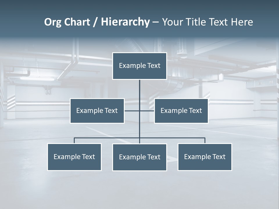 Nobody Fluorescent Structure PowerPoint Template