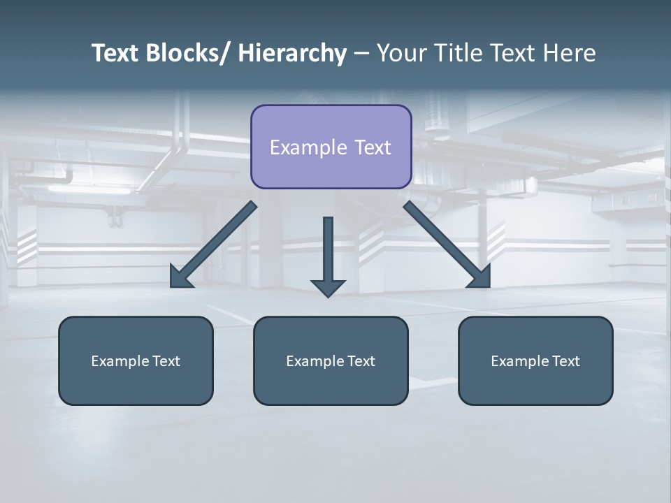 Nobody Fluorescent Structure PowerPoint Template