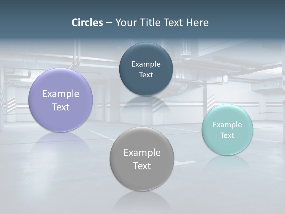 Nobody Fluorescent Structure PowerPoint Template