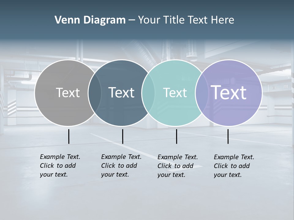 Nobody Fluorescent Structure PowerPoint Template