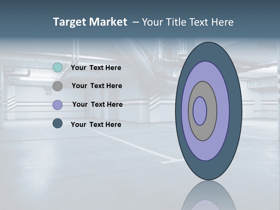 Nobody Fluorescent Structure PowerPoint Template