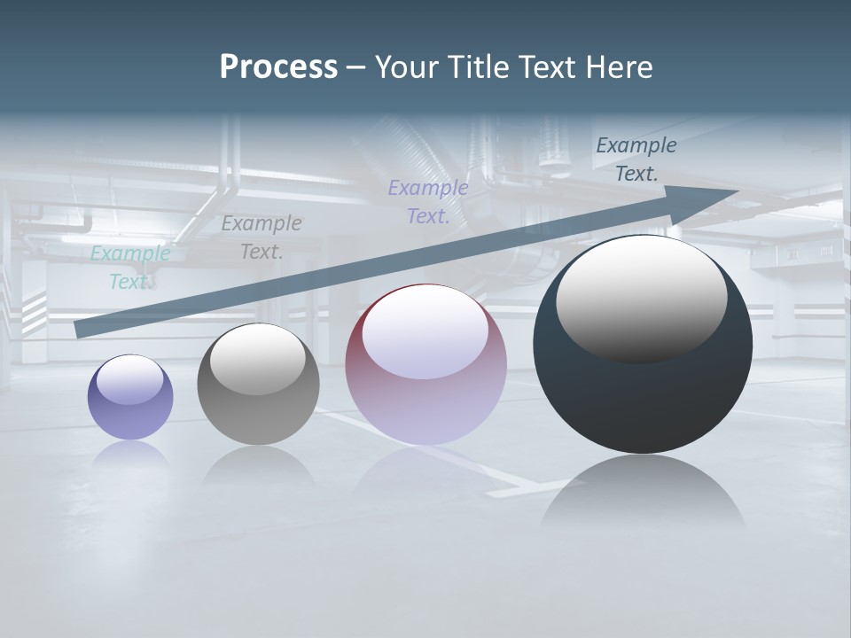 Nobody Fluorescent Structure PowerPoint Template