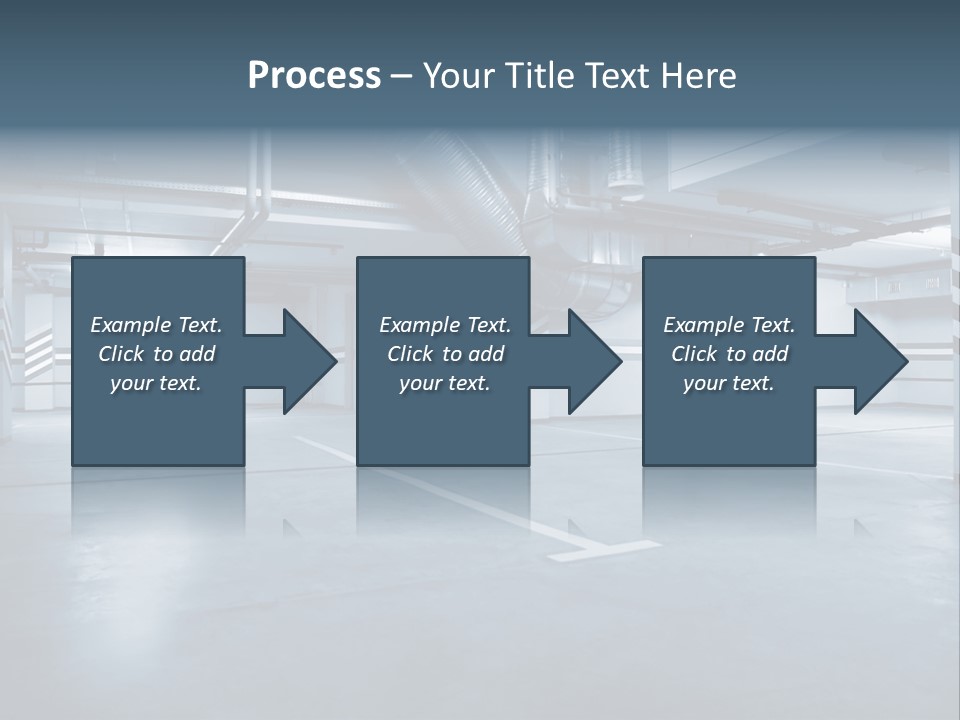 Nobody Fluorescent Structure PowerPoint Template