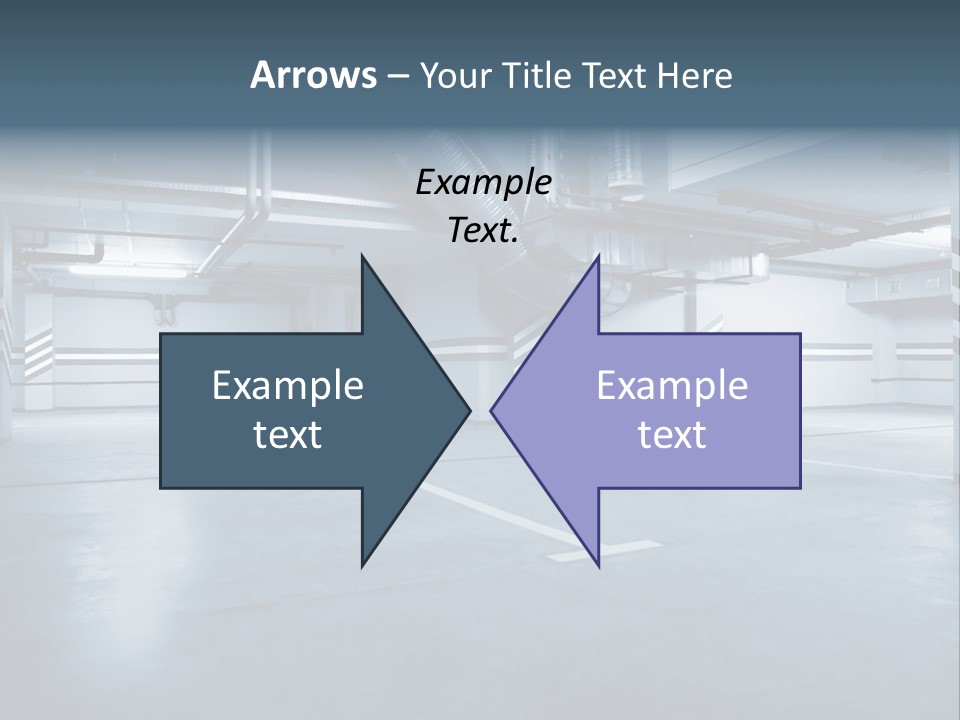 Nobody Fluorescent Structure PowerPoint Template