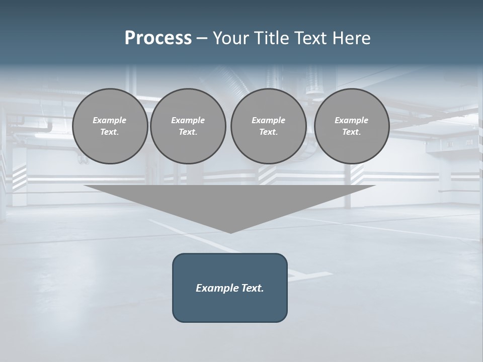 Nobody Fluorescent Structure PowerPoint Template