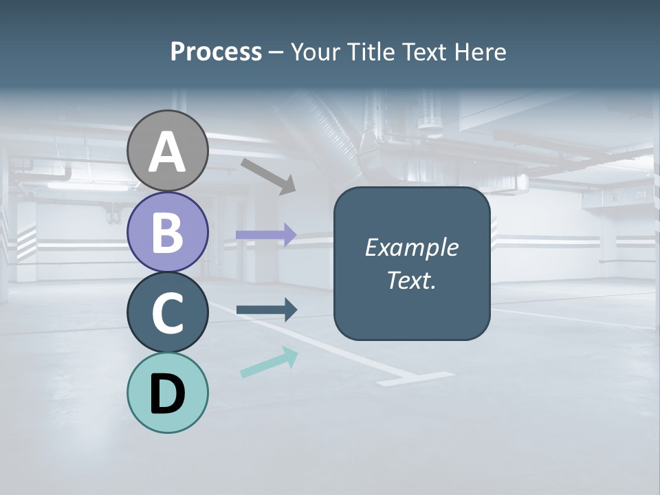 Nobody Fluorescent Structure PowerPoint Template