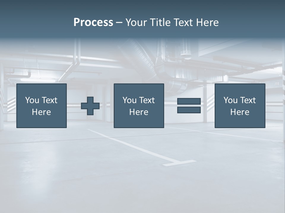 Nobody Fluorescent Structure PowerPoint Template