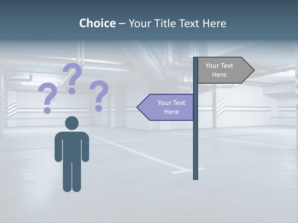Nobody Fluorescent Structure PowerPoint Template