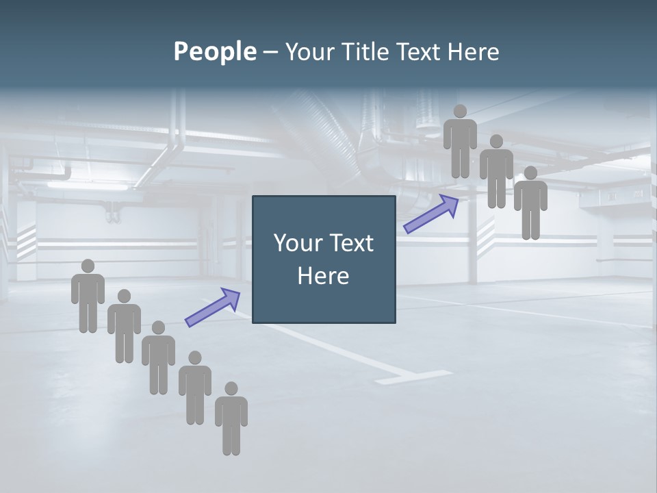 Nobody Fluorescent Structure PowerPoint Template