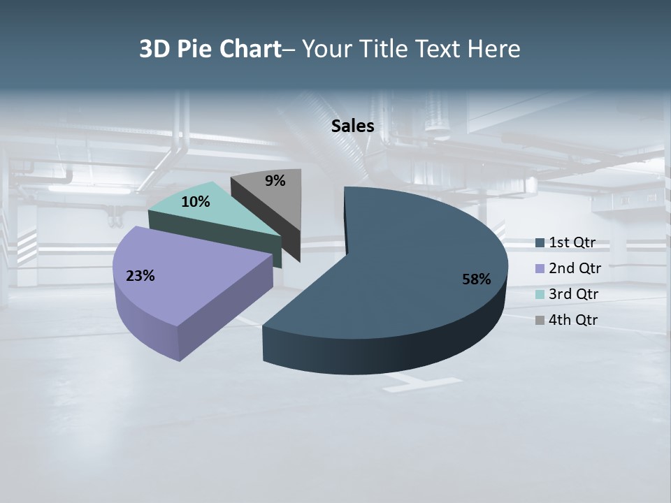 Nobody Fluorescent Structure PowerPoint Template