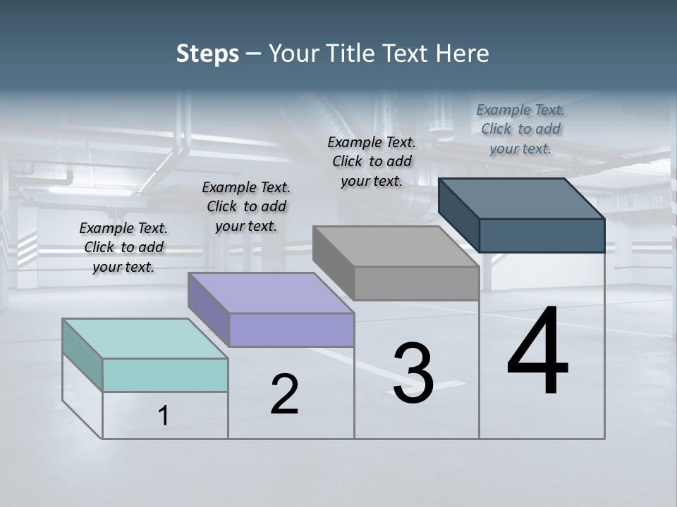 Nobody Fluorescent Structure PowerPoint Template