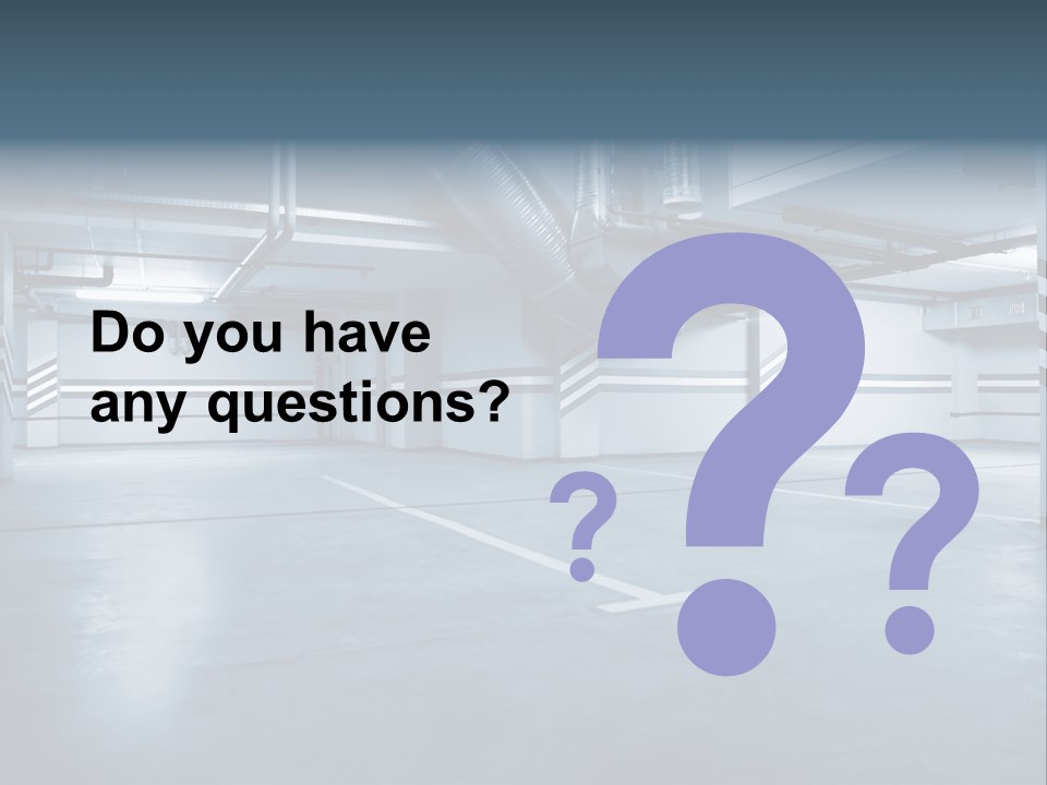 Nobody Fluorescent Structure PowerPoint Template