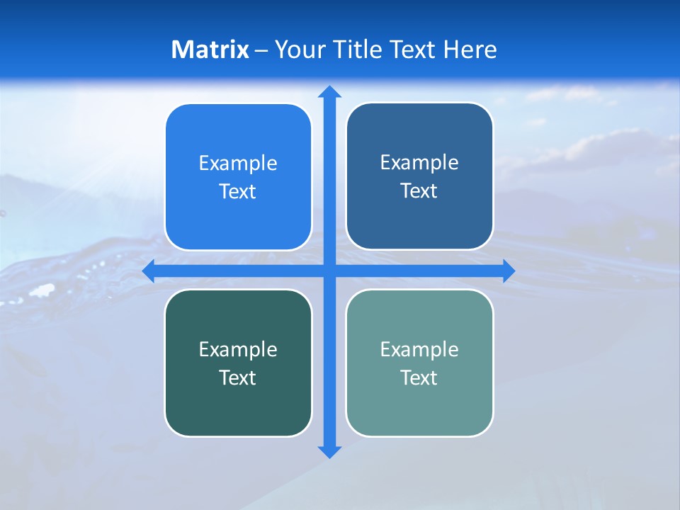 Life Water Sea PowerPoint Template