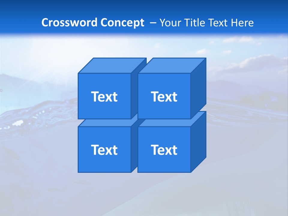 Life Water Sea PowerPoint Template