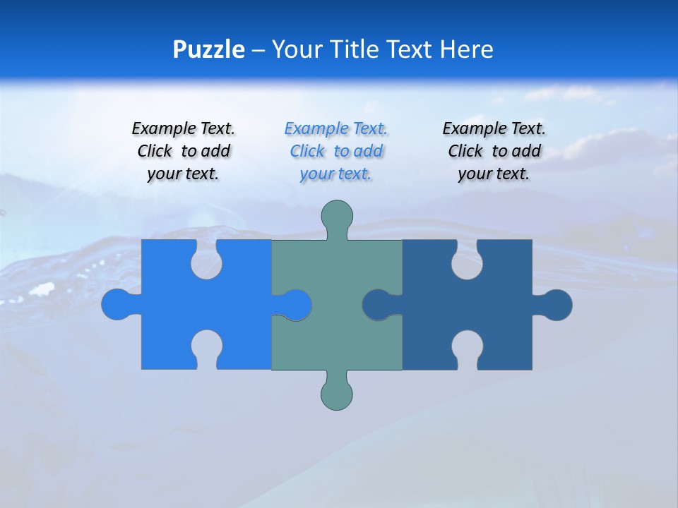 Life Water Sea PowerPoint Template