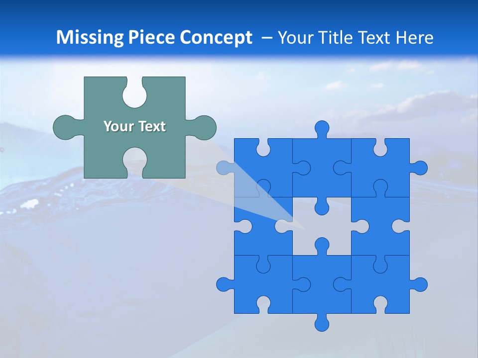 Life Water Sea PowerPoint Template