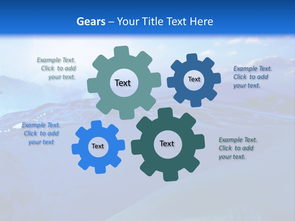 Life Water Sea PowerPoint Template