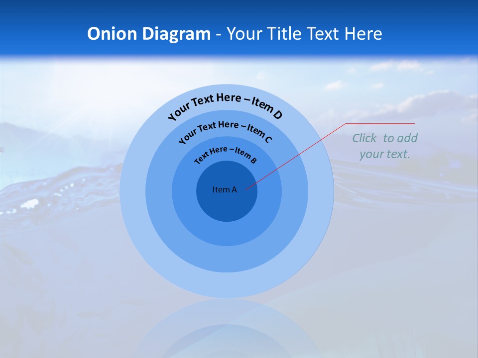 Life Water Sea PowerPoint Template