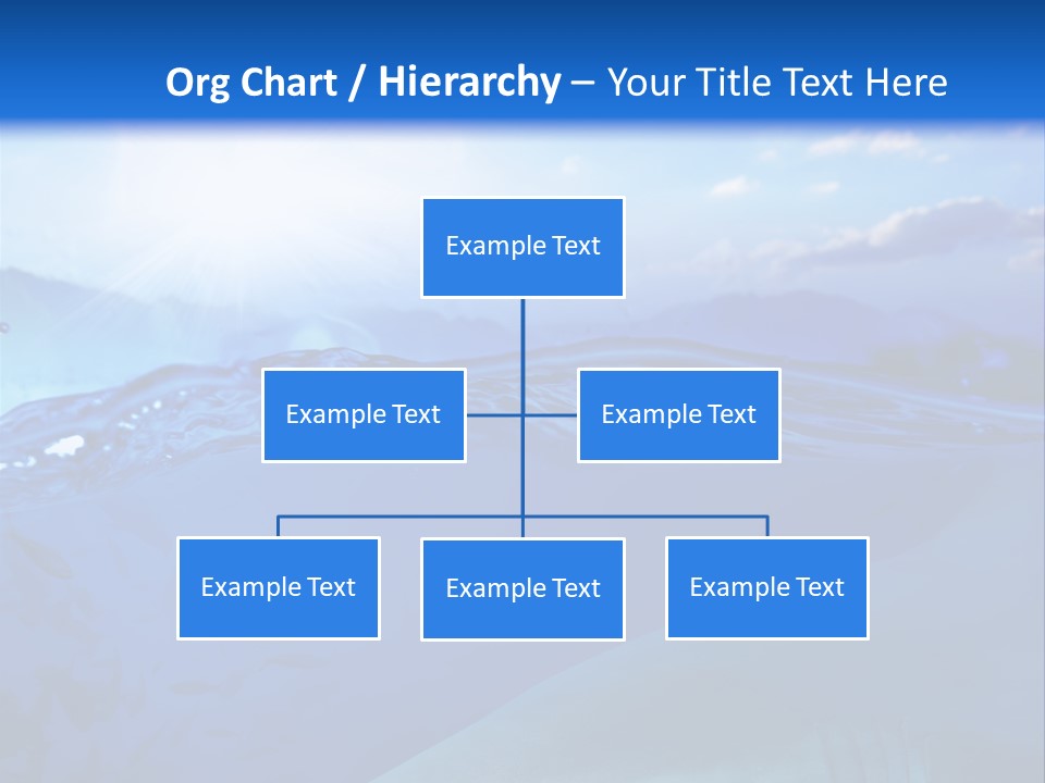 Life Water Sea PowerPoint Template