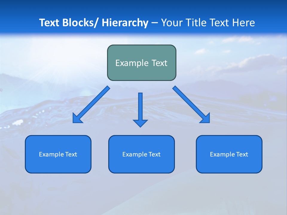 Life Water Sea PowerPoint Template