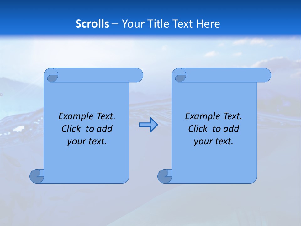 Life Water Sea PowerPoint Template