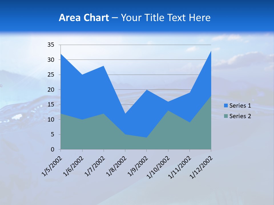 Life Water Sea PowerPoint Template