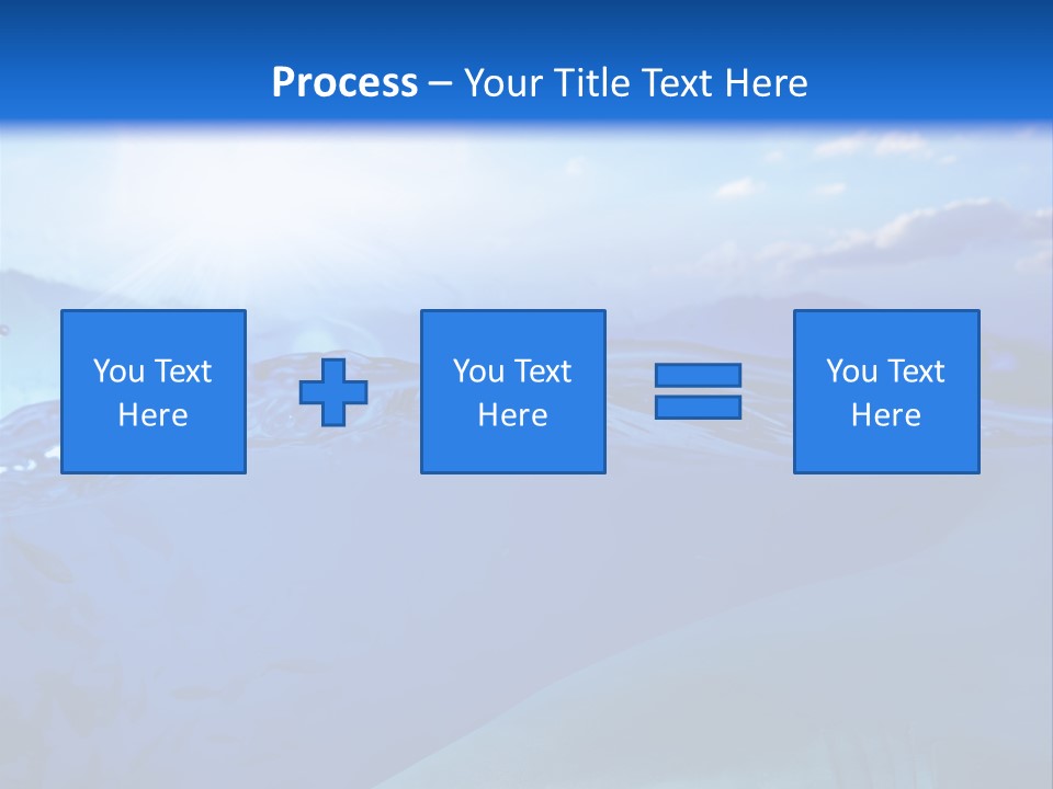 Life Water Sea PowerPoint Template