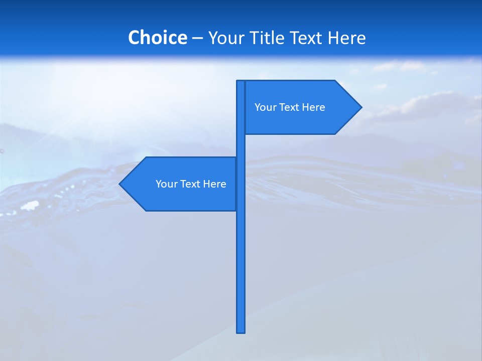 Life Water Sea PowerPoint Template