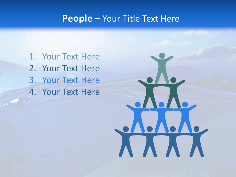 Life Water Sea PowerPoint Template