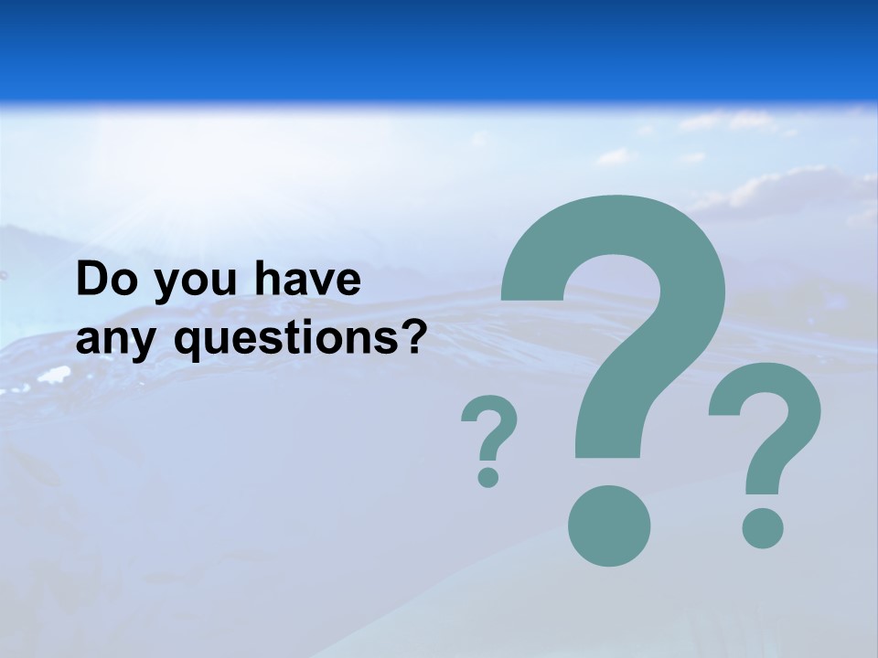 Life Water Sea PowerPoint Template