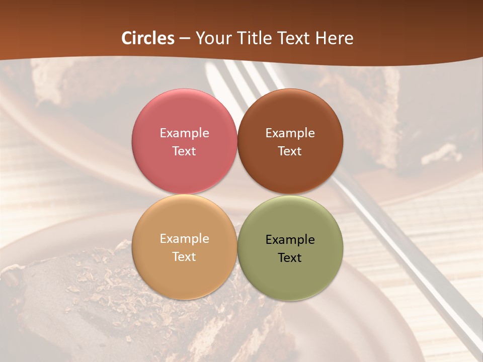 Holiday Fork Sweet PowerPoint Template
