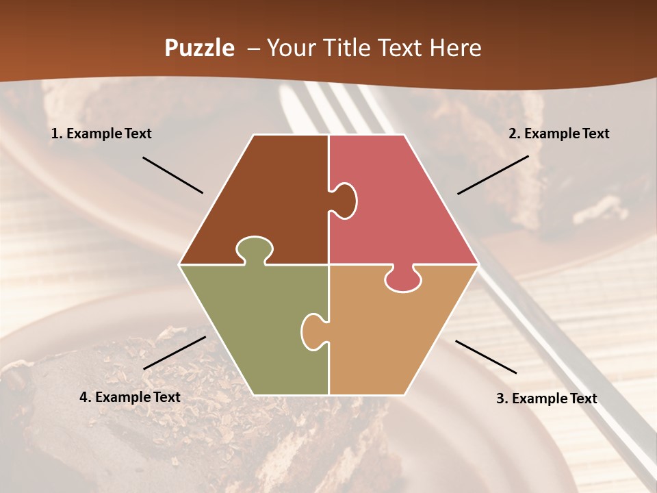 Holiday Fork Sweet PowerPoint Template