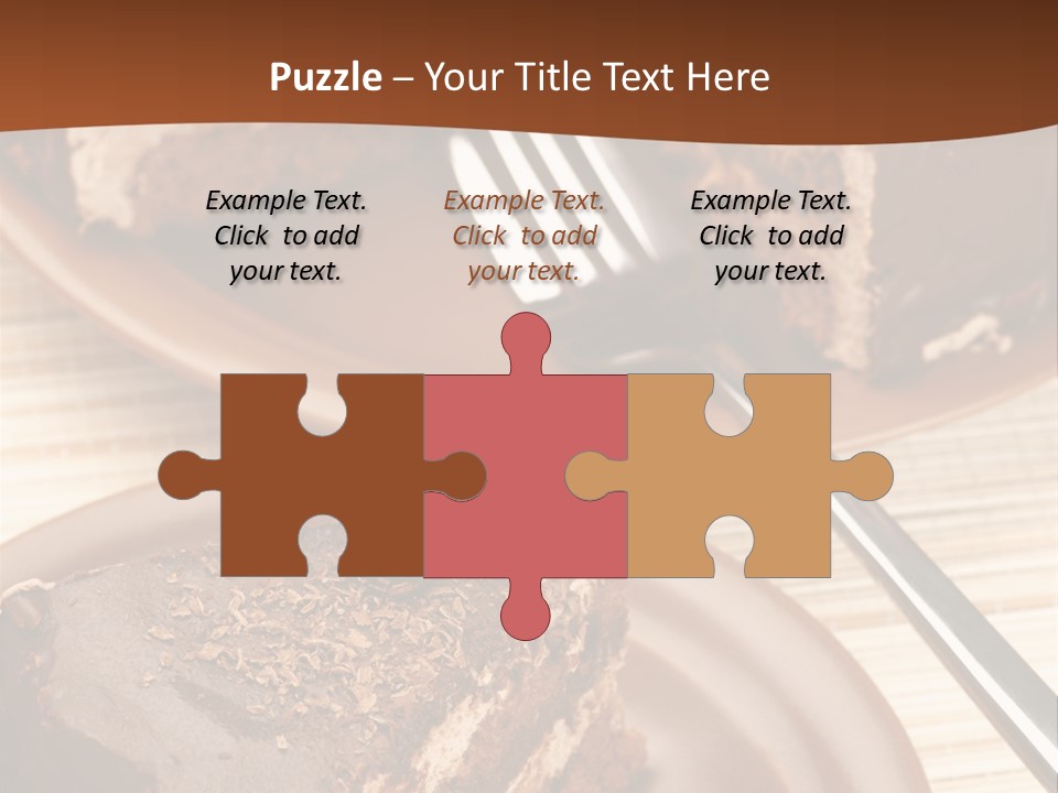 Holiday Fork Sweet PowerPoint Template