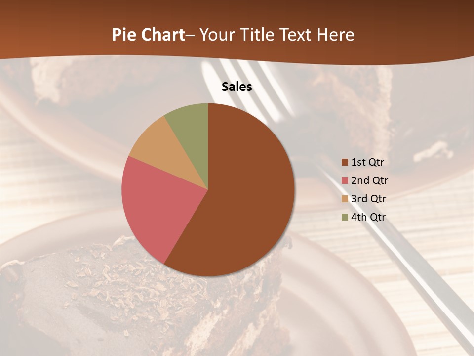 Holiday Fork Sweet PowerPoint Template