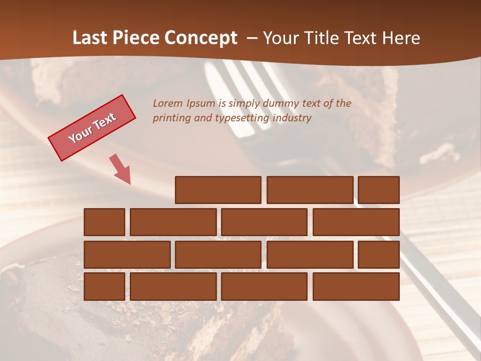 Holiday Fork Sweet PowerPoint Template