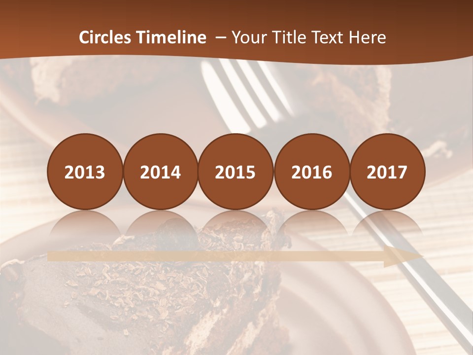 Holiday Fork Sweet PowerPoint Template