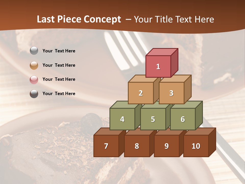 Holiday Fork Sweet PowerPoint Template