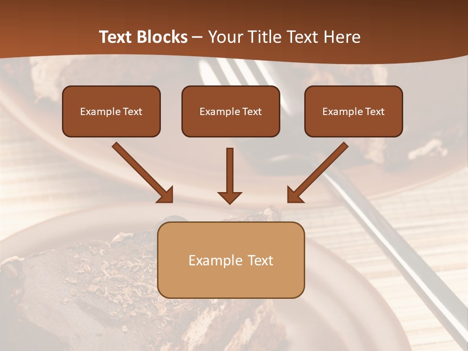 Holiday Fork Sweet PowerPoint Template