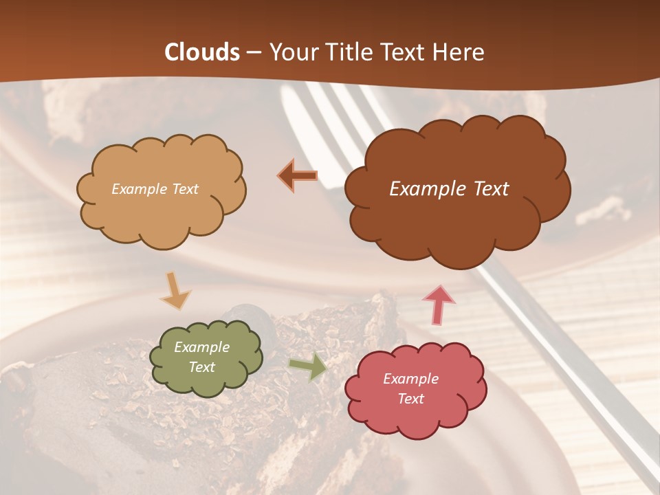 Holiday Fork Sweet PowerPoint Template