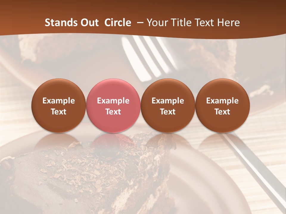 Holiday Fork Sweet PowerPoint Template