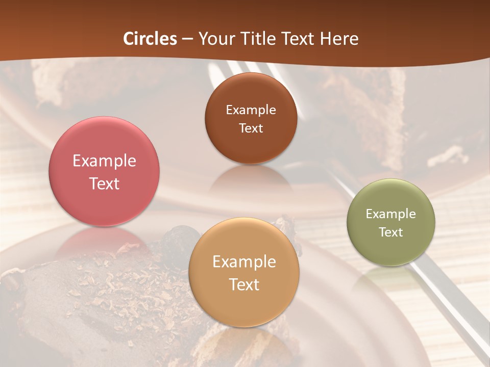 Holiday Fork Sweet PowerPoint Template