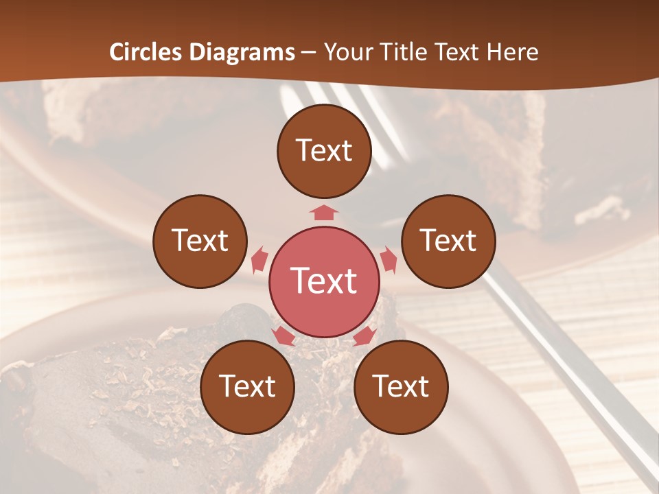 Holiday Fork Sweet PowerPoint Template
