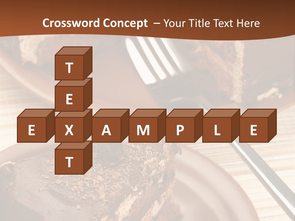 Holiday Fork Sweet PowerPoint Template